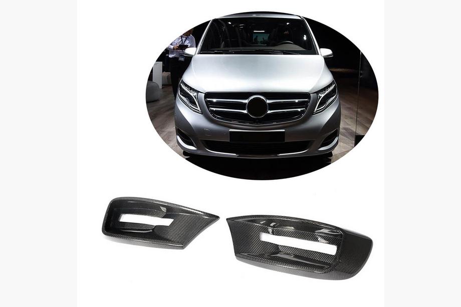Mercedes Vito/V-class W447 2014- Cubiertas de Faros Antiniebla V1 (2014-2019, Carbono) Foto 1