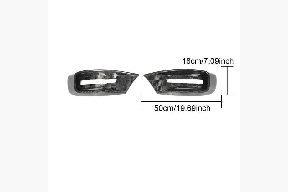 Mercedes Vito/V-class W447 2014- Cubiertas de Faros Antiniebla V1 (2014-2019, Carbono) Foto 5