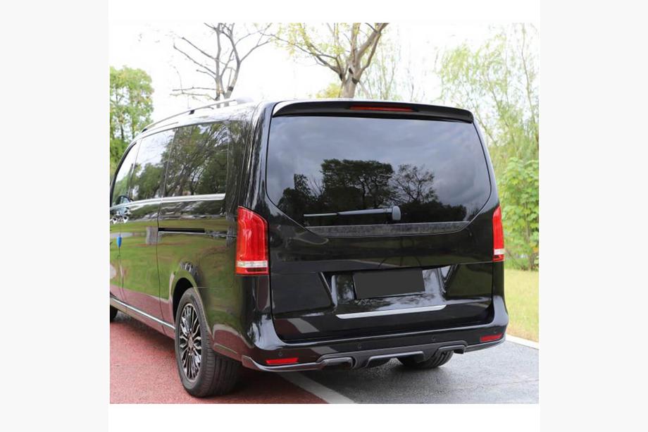 Mercedes Vito/V-class W447 2014- Difusor Trasero de Parachoques V3 (para V-Class 2014-2019, Carbono) Foto 2