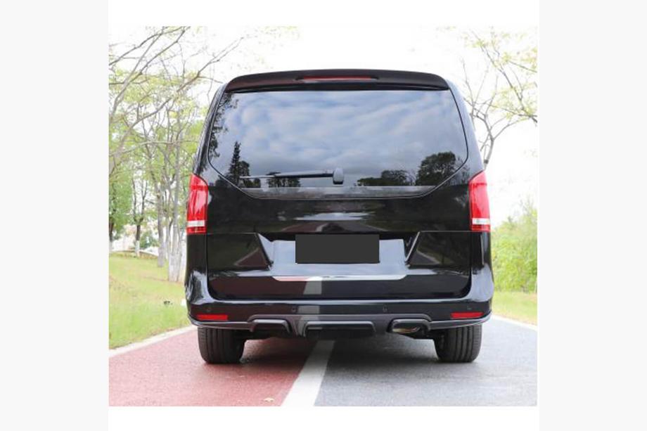 Mercedes Vito/V-class W447 2014- Difusor Trasero de Parachoques V3 (para V-Class 2014-2019, Carbono) Foto 3