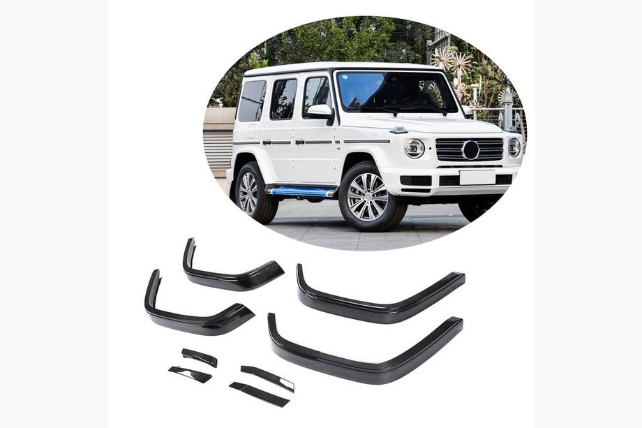 Mercedes G class W463 2018-2024 Aletines de aleta (para body kit Carbon Set, Carbono) Foto 1