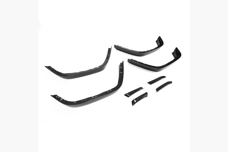 Mercedes G class W463 2018-2024 Aletines de aleta (para body kit Carbon Set, Carbono) Foto 3
