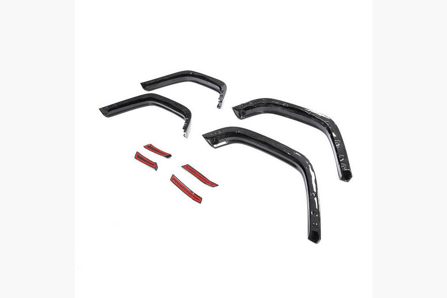 Mercedes G class W463 2018-2024 Aletines de aleta (para body kit Carbon Set, Carbono) Foto 5