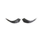 Mercedes S-class C217 Coupe 2014-2020 Inserciones para parachoques delantero (para AMG-Line 2015-2018, Carbono) foto 7