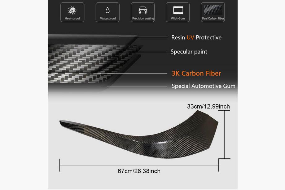 Mercedes S-class C217 Coupe 2014-2020 Cubiertas de Parachoques Delantero de Carbono (para AMG-Line 2015-2018) Foto 7