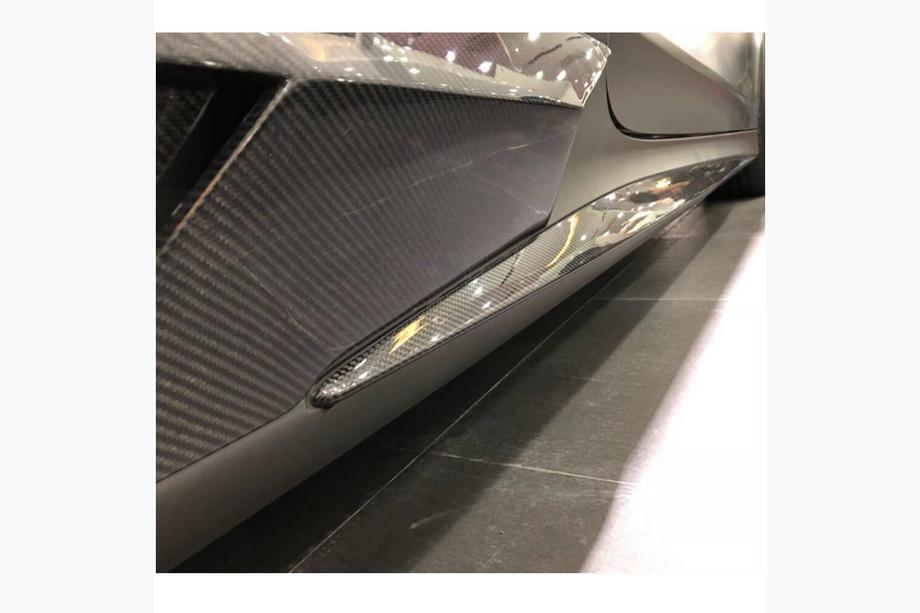 Mercedes S-class C217 Coupe 2014-2020 Faldones Laterales (para AMG-Line 2015-2018, Carbono) Foto 3