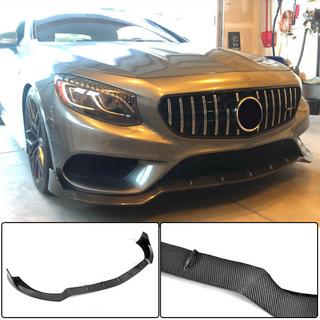 Labio Delantero V2 para AMG-Line 2015-2018 Carbono foto 2