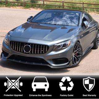 Alerón delantero Lip V3 para parachoques (para AMG-Line 2015-2018, Carbono) foto 3