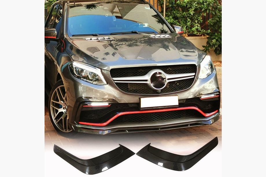 Mercedes GLE coupe C292 2015-2019 Cubiertas de Parachoques Delantero de Carbono para GLE63 AMG Image