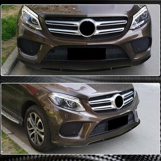 Extensiones de labio de parachoques delantero (para GLE43 AMG, Carbono) foto 2