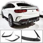 Mercedes GLE coupe C292 2015-2019 Cubierta de parachoques trasero de carbono foto 2