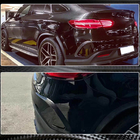 Mercedes GLE coupe C292 2015-2019 Cubierta de parachoques trasero de carbono foto 5