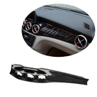 Mercedes GLA X156 2014-2019 Cubierta consola central (2014-2016, Carbono) foto 1