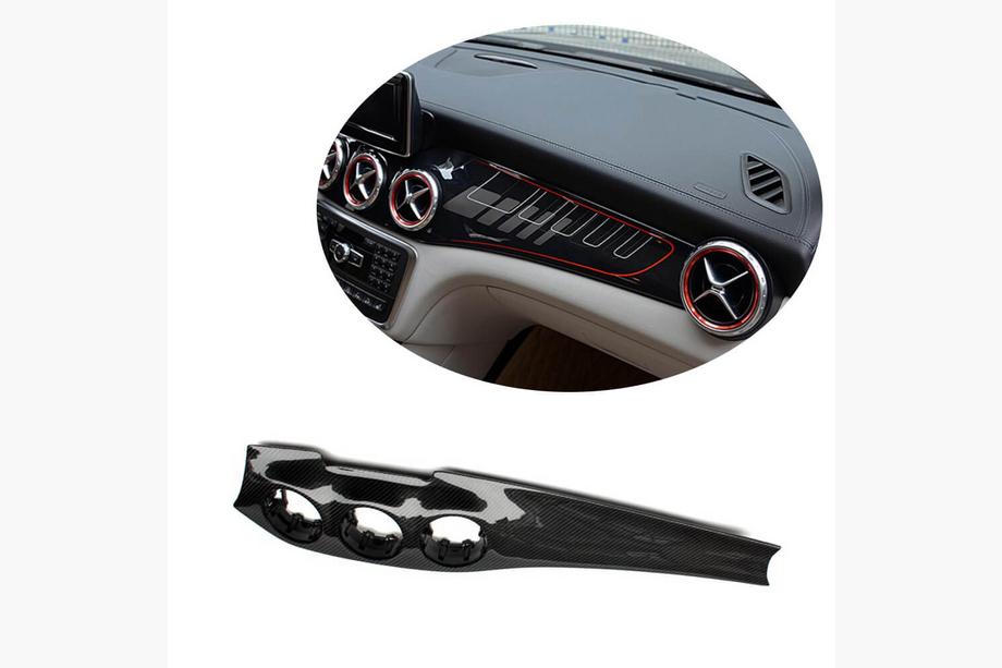 Mercedes GLA X156 2014-2019 Cubierta consola central (2014-2016, Carbono) Image