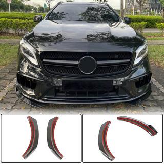 Flaps de parachoques delantero de carbono (para GLA45 AMG 2017-2020) foto 1
