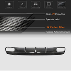 Mercedes GLA X156 2014-2019 Difusor trasero de parachoques para GLA45 AMG, Carbono foto 5