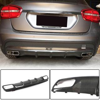 Difusor trasero de parachoques para GLA45 AMG, Carbono foto 1