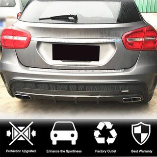 Difusor trasero de parachoques para GLA45 AMG, Carbono foto 2