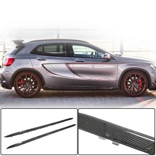 Faldones Laterales (para GLA45 AMG 2013-2016, Carbono) foto 1