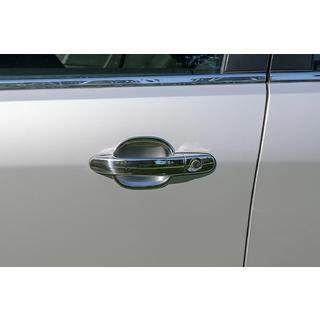 Cubiertas cromadas para manijas de puerta (4 uds, plastico)