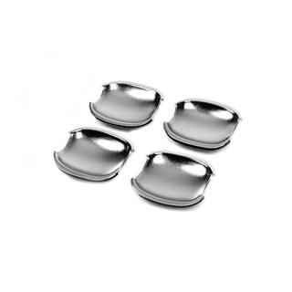 Cubiertas cromadas para manijas de puerta (4 uds, plastico) foto 4