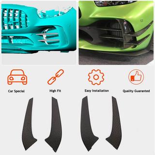 Extensiones de parachoques delantero V1 (para GT R 2016-2019, Carbono) foto 2