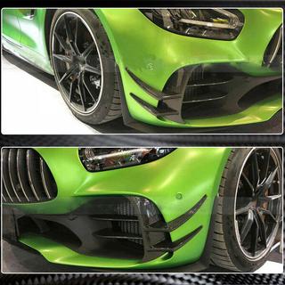 Extensiones de parachoques delantero V1 (para GT R 2016-2019, Carbono) foto 4