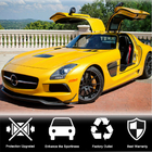 Mercedes SLS C197 2010-2014 Flaps Parachoques Delantero V1 Carbono foto 3
