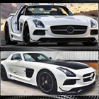 Mercedes SLS C197 2010-2014 Labio Delantero Parachoques (Carbono) foto 5
