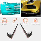 Mercedes SLS C197 2010-2014 Flaps Parachoques Delantero V2 (Carbono) foto 2