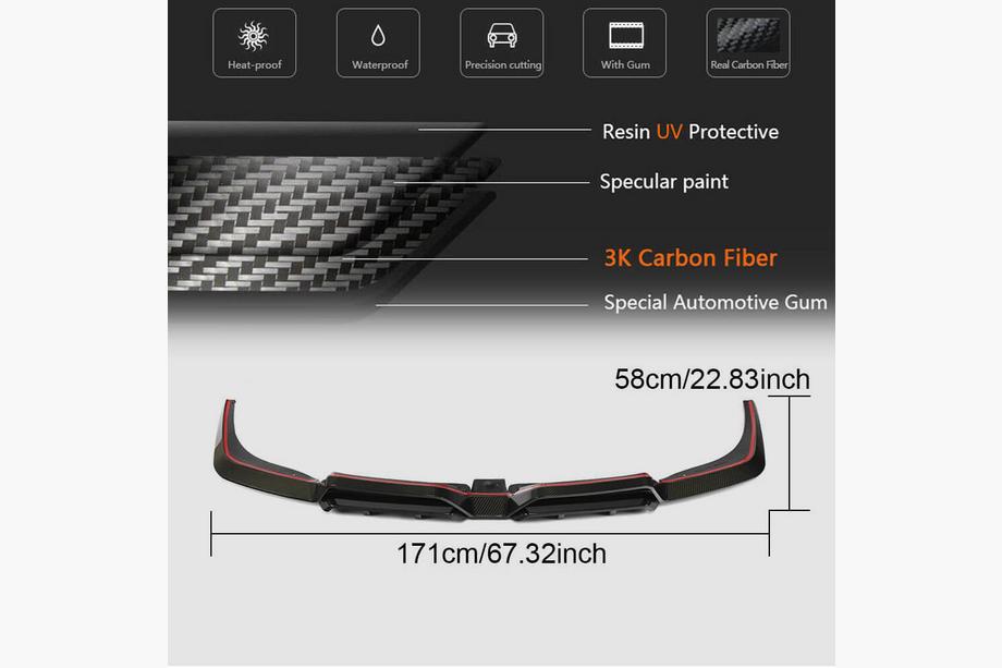 Mercedes SLS C197 2010-2014 Difusor Trasero de Parachoques (Carbono) Foto 6