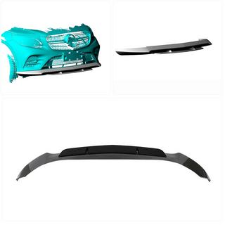 Labio delantero parachoques (para AMG-Line/GLC43 AMG, Carbono) foto 3