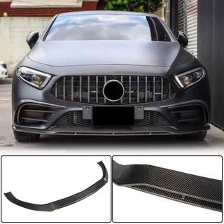 Labio delantero parachoques (para AMG/AMG-Line 2018-2020, Carbono) foto 1