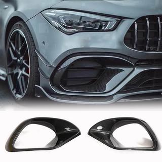 Cubiertas de parachoques delantero de carbono para CLA45 AMG SD Mercedes CLA C118 2019- foto 1