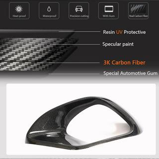 Cubiertas de parachoques delantero de carbono para CLA45 AMG SD Mercedes CLA C118 2019- foto 4