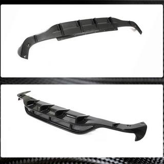 Difusor Trasero de Parachoques V2 para AMG-Line 2018-2020, Carbono foto 3