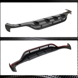 Difusor Trasero de Parachoques V2 para AMG-Line 2018-2020, Carbono foto 4