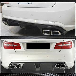 Difusor trasero para E63 AMG 2009-2013, Carbono foto 4