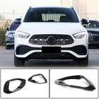 Mercedes GLA H247 2020- Extensiones de parachoques delantero V1 (para AMG/AMG-Line, carbono) foto 1