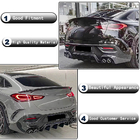 Mercedes GLE coupe C167 2019- Alerón (Carbono) foto 3