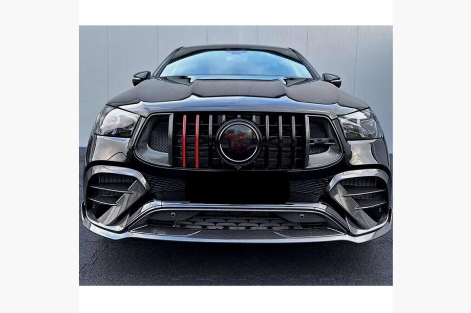 Mercedes GLE W167 2018- Parrilla delantera Rocket Carbon (para AMG-Line/GLE53/GLE63 2018-2023) Foto 1
