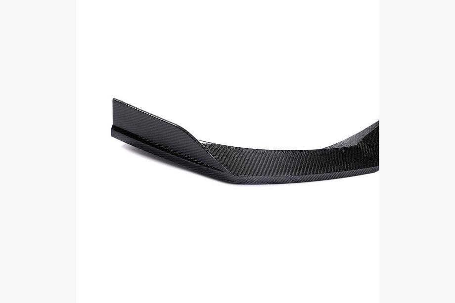 Mercedes SLK R172 2011-2016 Labio delantero parachoques (para Base 2016-2020, Carbono) Foto 3