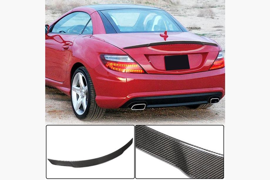 Mercedes SLK R172 2011-2016 Spoiler V2 (para 2011-2020, Carbono) Image