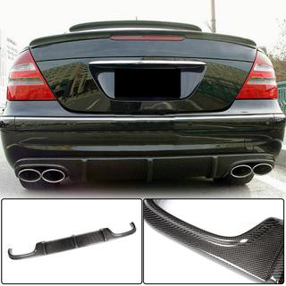 Difusor trasero de parachoques para E55 AMG 2003-2006, Carbono foto 1