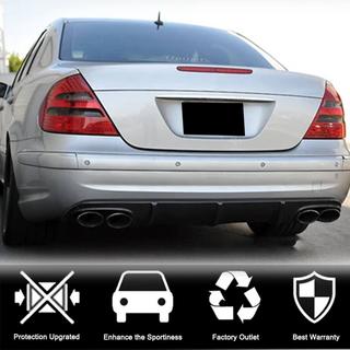 Difusor trasero de parachoques para E55 AMG 2003-2006, Carbono foto 3