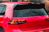 Volkswagen Golf 7/E-Golf 2012-2020 Spoiler V5 (para GTI/R HB, Carbono) foto 7