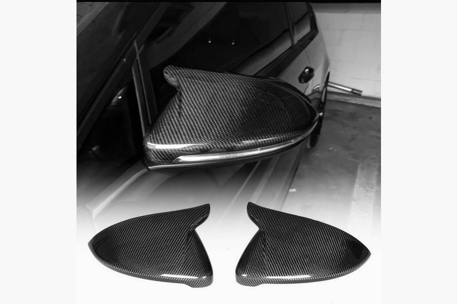 Volkswagen Golf 7/E-Golf 2012-2020 Cubiertas de Espejos V1 (Carbono) Image