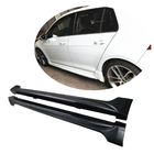Volkswagen Golf 7/E-Golf 2012-2020 Faldones Laterales (para Base HB 2012-2017, Carbono) foto 1