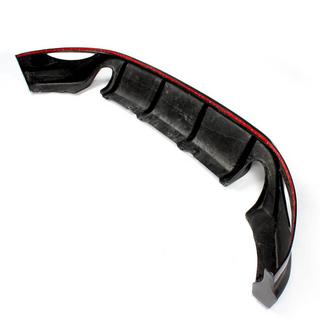 Difusor Trasero de Parachoques V1 (para Base/GTI HB 2012-2017, Carbono) foto 4