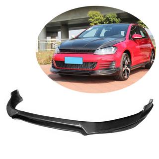 Lip delantero V1 para parachoques (para GTI HB 2012-2017, Carbono) foto 1